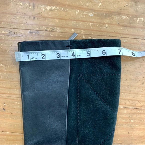 Anthropologie Terra Plana Two Tone Leather Boots 8.5 Retro Classic Academia - Picture 14 of 16